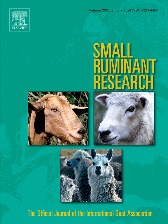 Go to journal home page - Small Ruminant Research